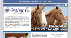 Desktop Screenshot of grahamvetclinic.com